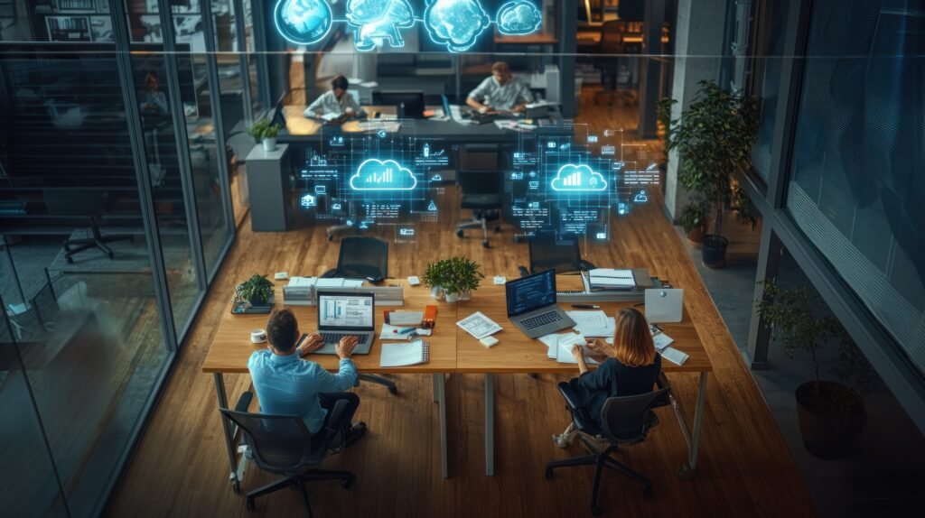 Image of Sosothink team mates