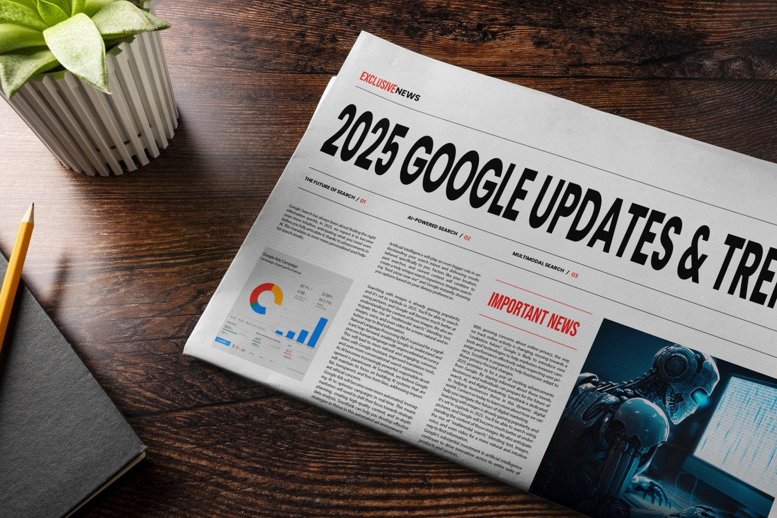 Banner Image of Google Updates and Emerging Trends to Watch in 2025