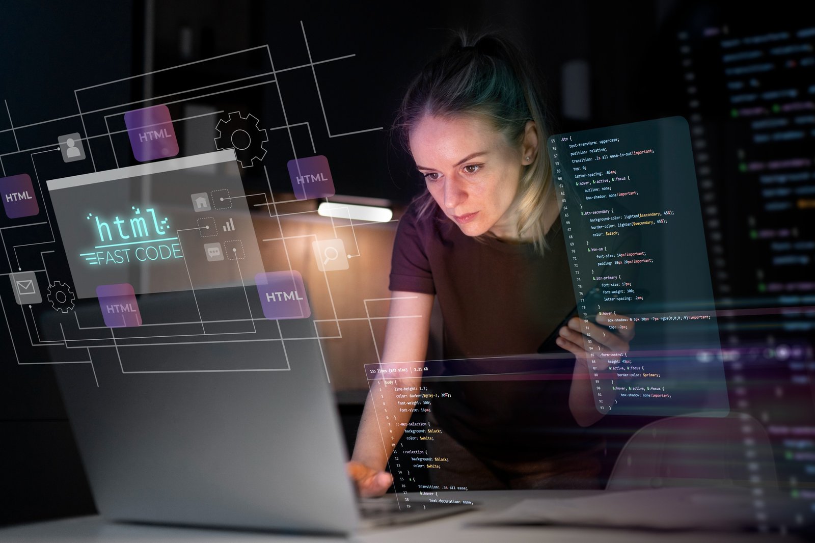 Sosothink- Image of website development